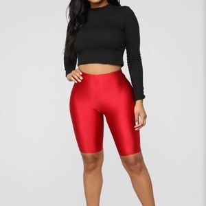 FASHION NOVA Curves For Days Biker Shorts
